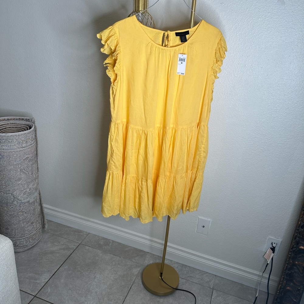 NWT House of Harlow 1960 Sunset Gold Dress
